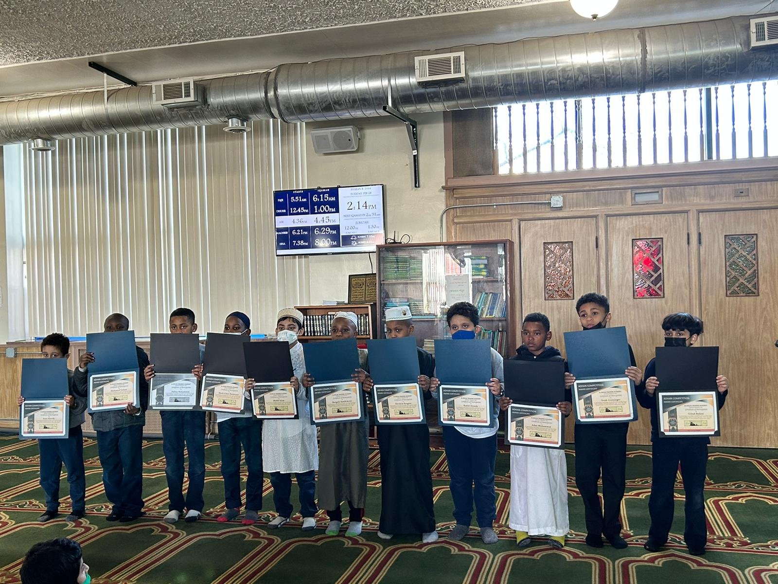 Adhan Competition at ATA